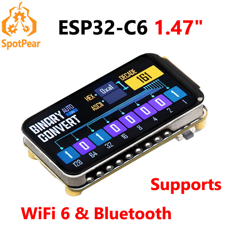 Display Epaper 2.9 - Waveshare ESP32-C6 1.47인치 디스플레이 개발 보드